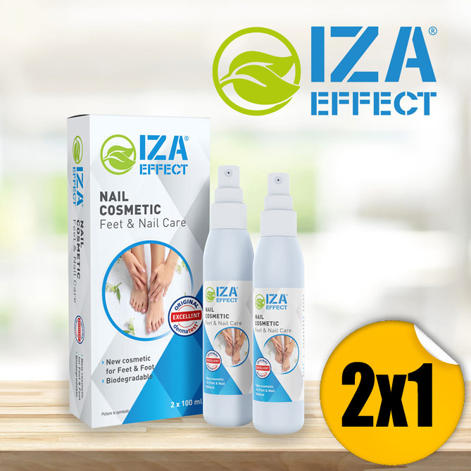 IZA Effect para unhas e pés: 2x1