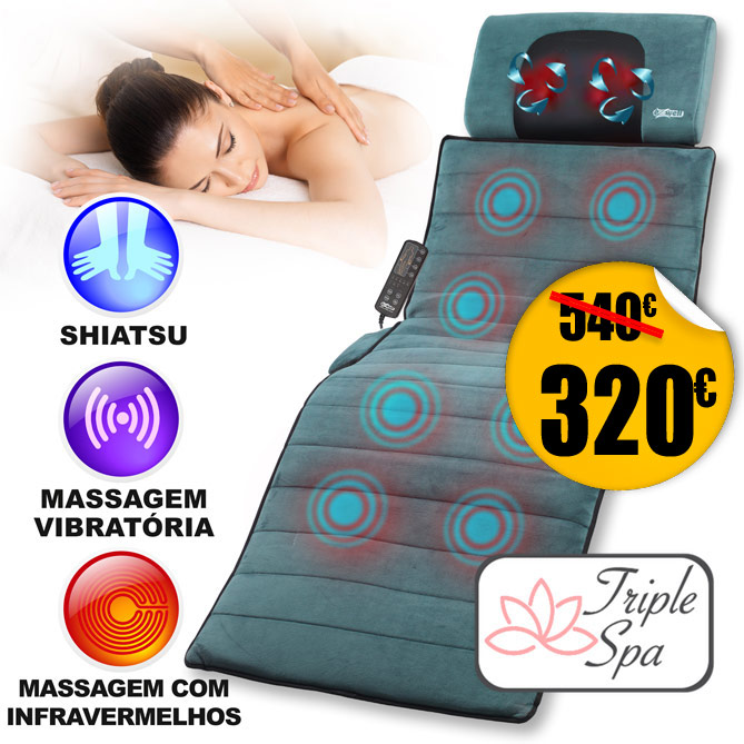 Sistema de Massagem “Triple SPA”